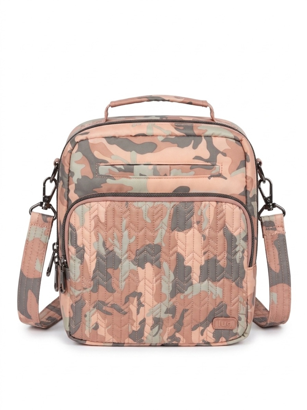 Lug Ranger Crossbody Bag in  "Camo Rose" EUC